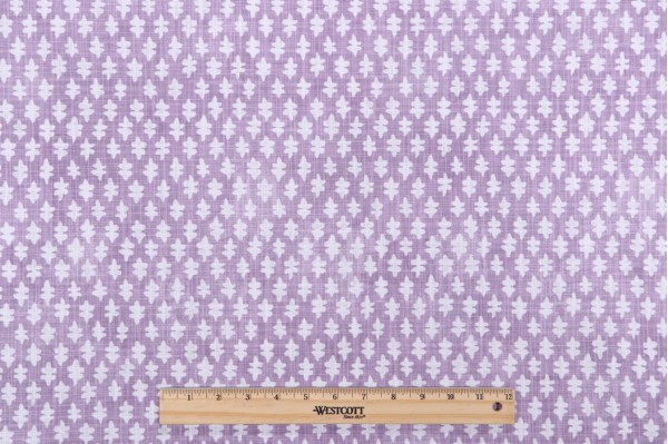 Sample of Premier Prints Gem-Slub Canvas Printed Drapery Fabric in Orchid 