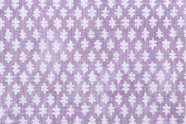 Sample of Premier Prints Gem-Slub Canvas Printed Drapery Fabric in Orchid 