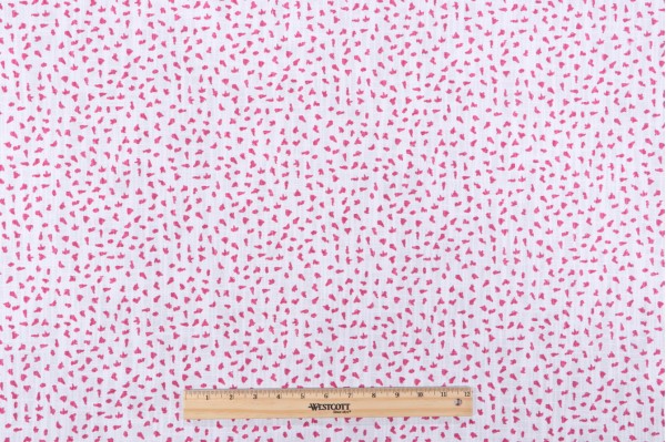 Premier Prints Ira-Slub Canvas Printed Cotton Drapery Fabric in Flamingo 