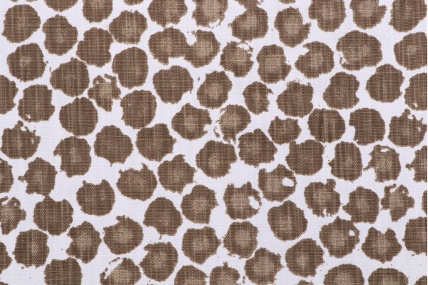 Premier Prints Freedom-Slub Linen White Printed Drapery Fabric in Chip 