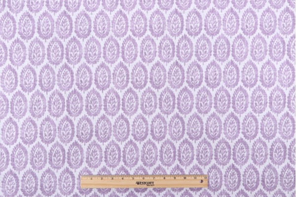 Premier Prints Lynn-Slub Canvas Printed Cotton Drapery Fabric in Orchid 