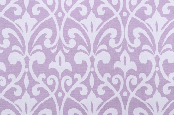 Premier Prints Field Printed Cotton Drapery Fabric in Orchid 