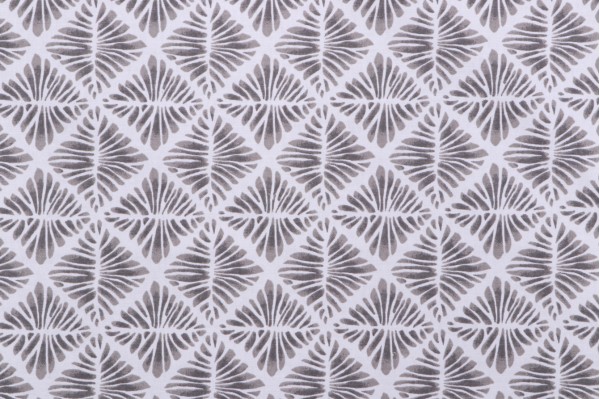 Robert Allen Gem Field Printed Cotton Drapery Fabric in Birch 