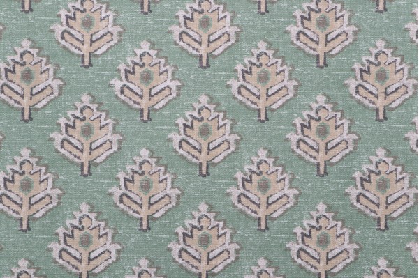 Magnolia Home Carter Printed Cotton Drapery Fabric in Meadow 