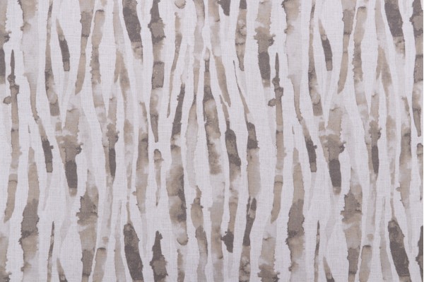 Magnolia Home Bennett Printed Cotton Drapery Fabric in Natural 