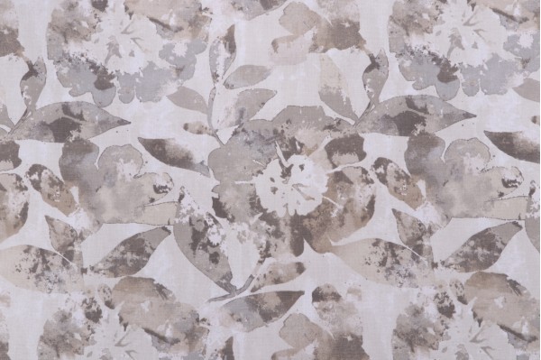 Magnolia Home Betsy Printed Cotton Drapery Fabric in Natural 