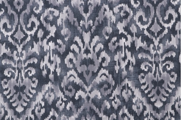 Magnolia Home Komodo Printed Cotton Drapery Fabric in Pewter 