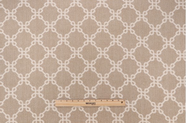 Thibaut Bowen W74342 Woven Upholstery Fabric in Sand