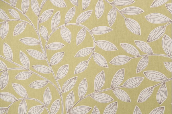 Thibaut Havendale Printed Linen Blend Drapery Fabric in Green F94913