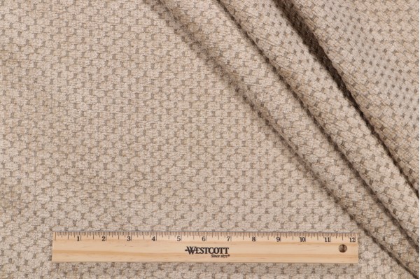 Anna French Lugano Chenille Upholstery Fabric in Khaki W74549 for Thibaut