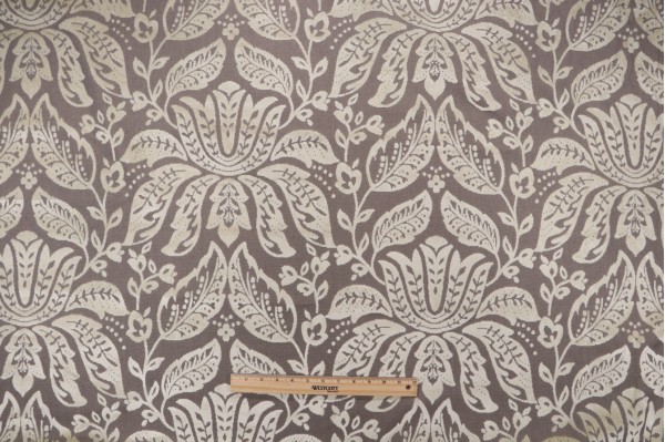Click for 1.3 Yards Thibaut Luxembourg Damask W71802 Velvet Upholstery Fabric in Cream Thibaut Luxembourg Damask W71802 Velvet Upholstery Fabric in Cream
