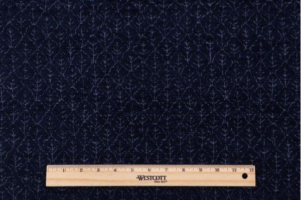Perennials Woven Acrylic Outdoor Fabric in Navy
