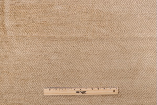 Thibaut Hillside Herringbone Upholstery Fabric in Butternut W72928