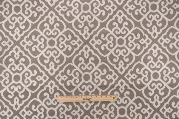 Click for 1.8 Yards Thibaut Shoji Upholstery Fabric in Stone W735330 Thibaut Shoji Upholstery Fabric in Stone W735330