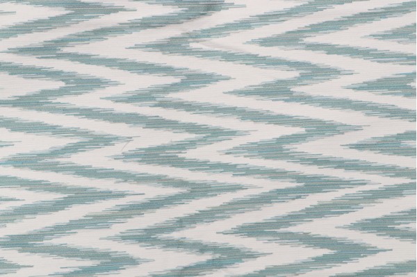Thibaut Pele Ikat Woven Decorator Fabric in Aqua W735305