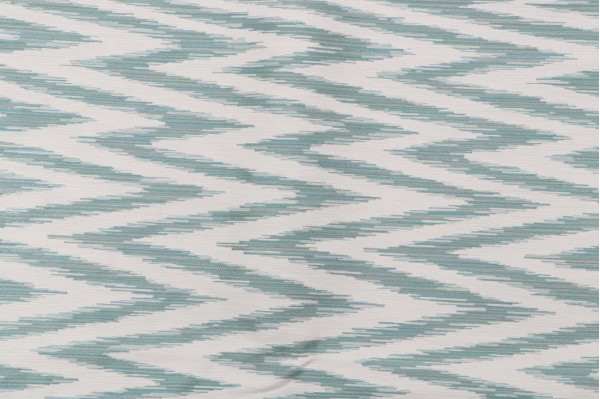 Thibaut Pele Ikat Decorator Fabric in Aqua W735305