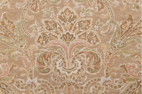 Click for 1.5 Yards Thibaut Leopold F93307 Printed Drapery Fabric in Beige Thibaut Leopold F93307 Printed Drapery Fabric in Beige