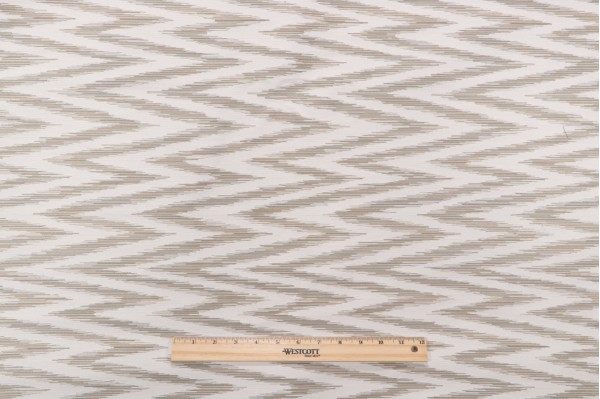 Thibaut Pele Ikat W73504 Woven Upholstery Fabric in Light Neutral