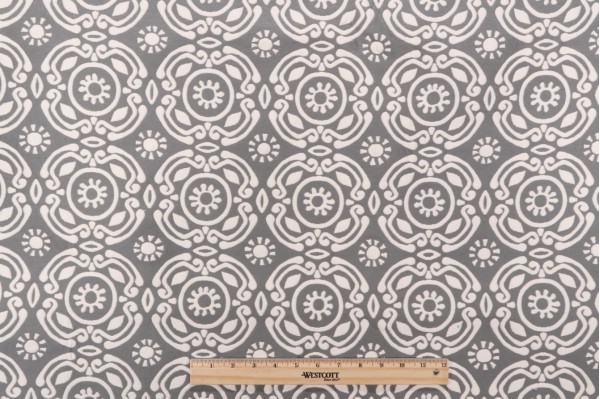 Thibaut Soleil W77980 Matelasse Upholstery Fabric in Grey