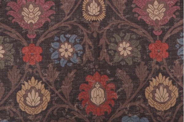 Click for 2.75 Yards Thibaut Buccini F96055 Printed Drapery Fabric in Dark Brown Thibaut Buccini F96055 Printed Drapery Fabric in Dark Brown