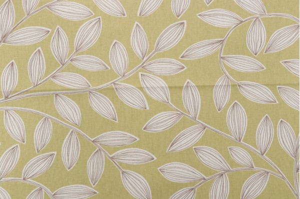 Sample of Thibaut Havendale F94913 Printed Drapery Fabric in Green 