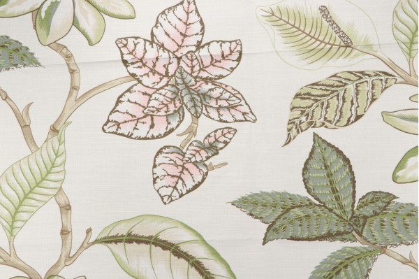 Thibaut Lucala F95750 Printed Drapery Fabric in Cream 
