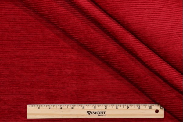 Master Fabrics Ridges Chenille Woven Upholstery Fabric in Toro 