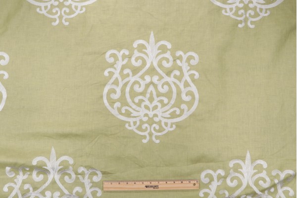 Thibaut Arran AW2577 Decorator Fabric in Apple Green