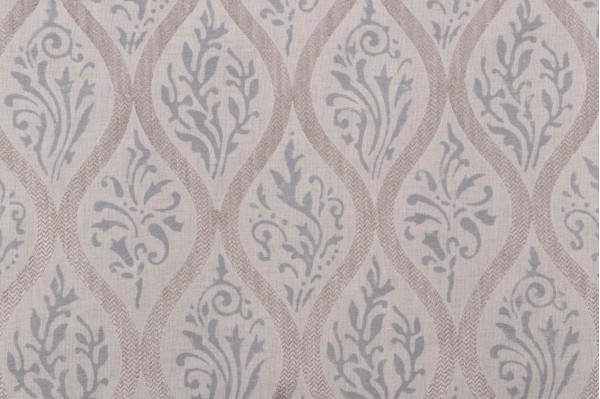 Click for 9.13 Yards Thibaut Francis Embroidery AW2564 Printed Embroidered Fabric in Flax Thibaut Francis Embroidery AW2564 Printed Embroidered Fabric in Flax