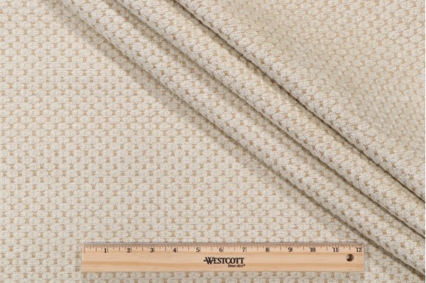 Thibaut Lugano W74548 Chenille Upholstery Fabric in Cream