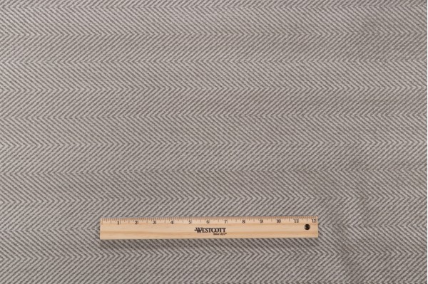 Thibaut Hillside Herringbone Upholstery Fabric in Steel W7932