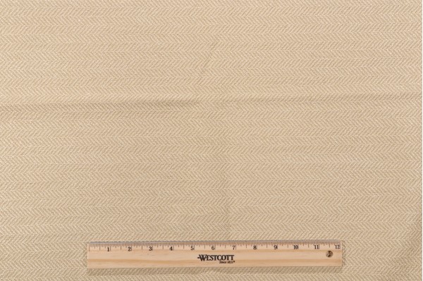 Thibaut Ellis Herringbone W72941 Woven Upholstery Fabric in French Vanilla