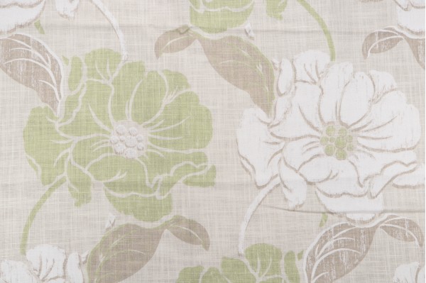 Thibaut Hampton Ponds F99239 Printed Drapery Fabric in Neutral