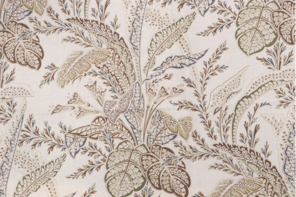 Click for 1.38 Yards Thibaut Arlington F93817 Printed Drapery Fabric in Cream Thibaut Arlington F93817 Printed Drapery Fabric in Cream