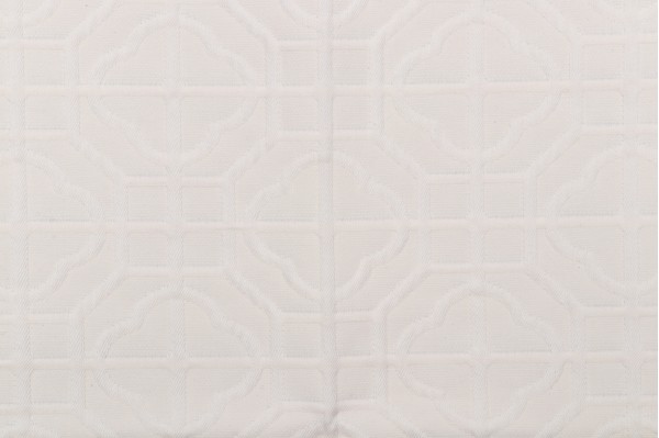 3/4 Yard Thibaut Woven Matelasse Decorator Fabric in White