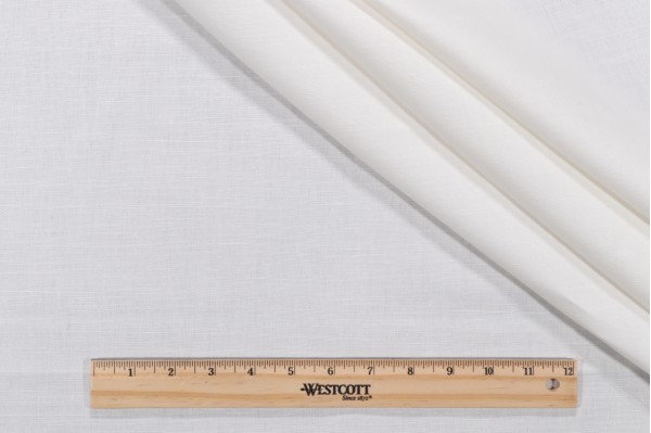 Thibaut Wheat Linen Blend Decorator Fabric in Bleached AF10201