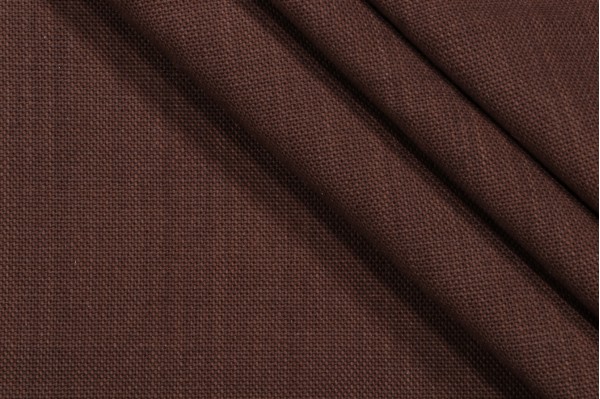 Thibaut Malibu Woven Cotton Decorator Fabric in Chocolate W82565