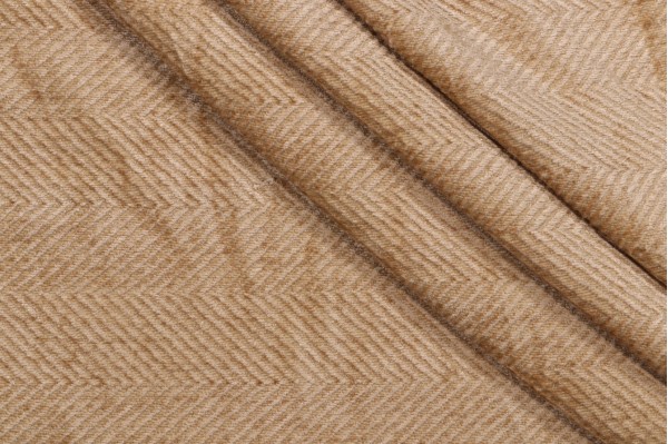 Thibaut Hillside Herringbone Chenille Upholstery Fabric in Tobacco W72927