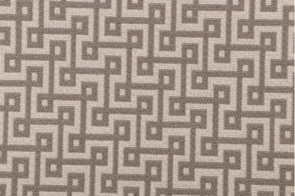 Click for 3.5 Yards Thibaut Woven Cotton Upholstery Fabric in Pewter on Almond W74334 Thibaut Woven Cotton Upholstery Fabric in Pewter on Almond W74334