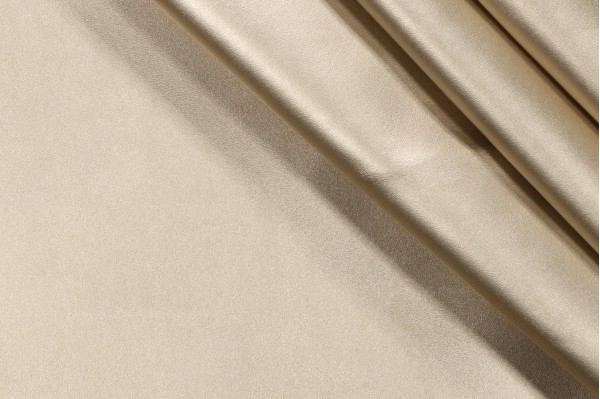 Asterios Vinyl Upholstery Fabric in Gold 