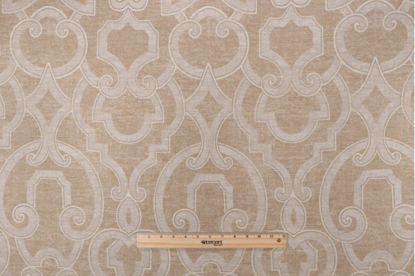 Thibaut Barrowgate Linen Blend Drapery Fabric in Beige F94716