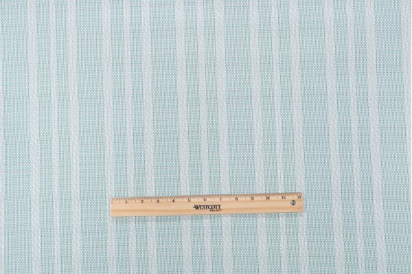 Phifertex Woven Vinyl Mesh Sling Chair Outdoor Fabric in Blue/White Stripe