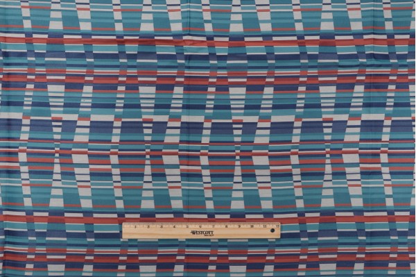 Bella Dura Thirasia Woven Polyolefin Outdoor Fabric in Fiesta 