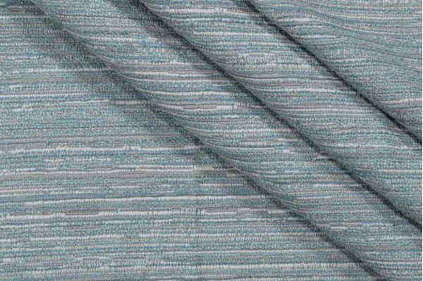 Bella Dura Whitecaps Woven Polyolefin Outdoor Fabric in Cerulean 
