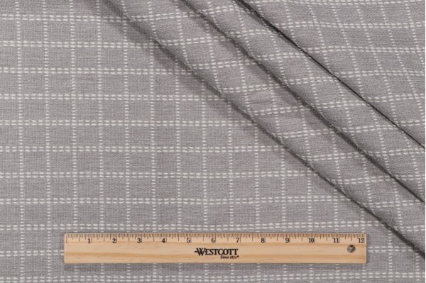 Bella Dura Motthaven Woven Polyolefin Outdoor Fabric in Fog 