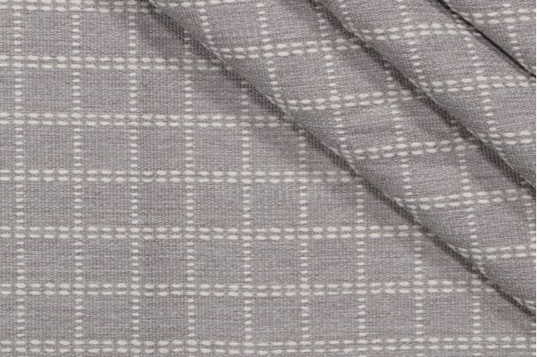 Bella Dura Motthaven Woven Polyolefin Outdoor Fabric in Fog 
