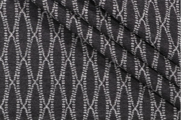 Bella Dura Camber Woven Polyolefin Outdoor Fabric in Onyx 