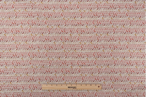 Bella Dura Arizona Woven Polyolefin Outdoor Fabric in Persimmon 