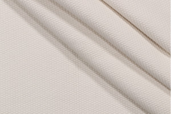 Bella Dura Neptune Woven Polyolefin Outdoor Fabric in Ecru 