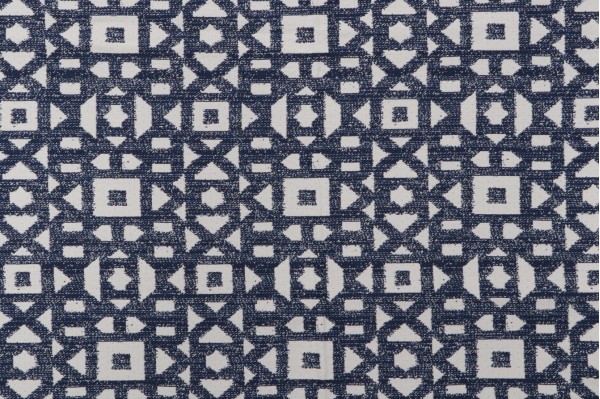 Bella Dura Galloway Woven Polyolefin Outdoor Fabric in Ink 